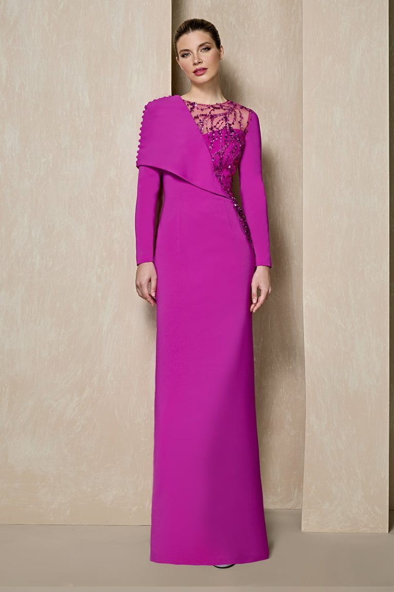 vestido madrina raffaello mod vector 01L