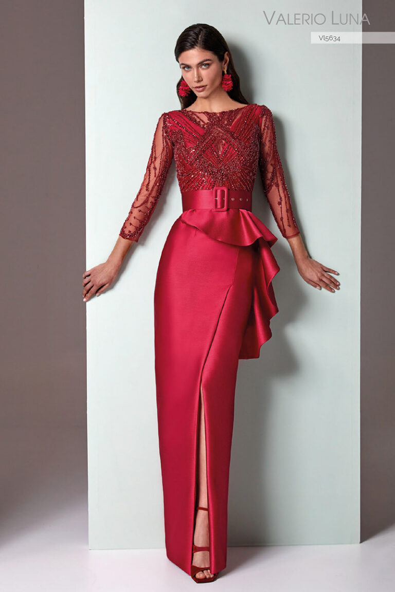 vestido madrina valerio luna VL 5634 01