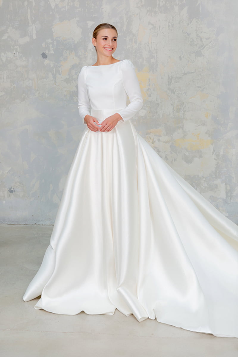 vestido novia maria baraza colecc camaleonica mod primavera 4 P43